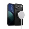 Crong Hybrid Frost MAG Cover - dėklas MagSafe Apple iPhone 17 Pro Max juodas