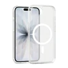 Permatomas dėklas iPhone 17e / 16e Crong Hybrid Matte Magnetic
