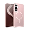 Crong Dėklas hybrid matte magnetic - magsafe samsung galaxy s26 rožinė