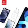 Crong USB-C Travel Charger – Įkroviklis jungiama į tinklą USB-C Power Delivery 20W (balta)
