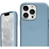 Crong Color Cover skysto silikono dėklas, skirtas Apple iPhone 13 Pro Max, žydros spalvos