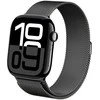 Crong Milano Steel - Stainless Steel apyrankė skirta Apple Watch 38/40/41/42 mm Graphite