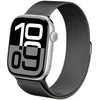 Crong Milano Steel - Stainless Steel apyrankė skirta Apple Watch 38/40/41/42 mm Graphite