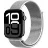 Crong Nylon - Sport Band for Apple Watch 44/45/46/49 mm (Sidabrinis Pilkas)