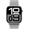 Crong Nylon - Sport Band for Apple Watch 38/40/41/42 mm (Sidabrinis Pilkas)