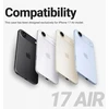 Crong Color Cover Magnetic - dėklas MagSafe Apple iPhone Air mėlynas