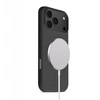 Crong Color Cover Magnetic - dėklas MagSafe Apple iPhone 17 Pro Max juodas