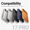 Crong Color Cover Magnetic - dėklas MagSafe Apple iPhone 17 Pro oranžinis