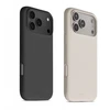 Crong Color Cover Magnetic - dėklas MagSafe Apple iPhone 17 Pro Max juodas