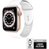 Crong Liquid – apyrankė skirta Apple Watch 38/40/41/42 mm baltas