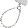 Crong Phone Charm - virvelė telefonui Sidabrinis Beads