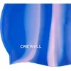 Maudymosi Kepuraitė Silikoninė Crowell Multi Flame Mėlynai Rožinė col.06