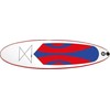 CS Aqua CS Aqua SUP Board - Stand Up Paddleboard - 300x83x15 cm max 120 kg. Raudona/Mėlyna
