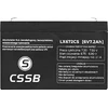 CSSB Akumuliatorius gelinis 6V 7.2Ah