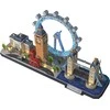 CubicFun Puzzle 3D miesto linijų dėlionė – Londonas LED