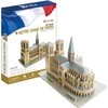 Puzzle 3D dėlionė CubicFun Notre Dame De Paris (su LED apšvietimu) 149 d.