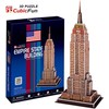 Dėlionė Dante Cubicfun Empire State Building Puzzle 3D – C704H