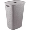 Skalbinių dėžė Curver Softex, 56 l, pilka, 42 cm x 31.6 cm