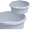 Apvalus dubuo CURVER BASINS, balto granito spalvos, h13 x 36 x 36 cm, 9 L