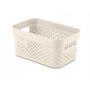 Curver Box Infinity Recycled 4,5 l talpos butelis, 27 x 19 x 12 cm, oasis baltas