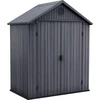 Keter sodo namelis Darwin 6x4, pilkos spalvos, 190 x 121 x 221 cm
