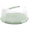 Curver torto transportavimo dėžė apvali Ø34.7x15.6cm žalia