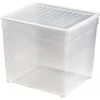 Daiktadėžė CURVER, 33 l, skaidri, 39,5×34×34,3 cm