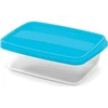 Curver Set of food containers rectangular 2x1.75L Vedo transparent turquoise