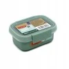 Curver Food container Snack rectangle 0,2L Smart Eco To Go 12x9x5cm soft žalias
