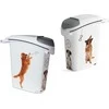 Curver Kreivė | Pet Life šunų ėdalo konteineris, 10 kg | Baltas