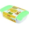Maisto laikymo dėžučių rinkinys CURVER FRESH&amp;GO, h7,4 x 17 x 12,6 cm, 2l/1l/0,5l, 3 vnt.
