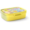 Curver maisto laikymo indas stačiakampis su pertvara 1,8 l Snap Box geltona/kawaii
