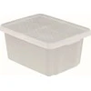 Daiktų saugojimo dėžė su dangčiu CURVER ESSENTIALS, skaidri, h21 x 39 x 30 cm, 16 L