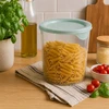 CURVER MAISTO DĖŽUTĖ FRESH&GO 1L APVALI ŽALIA