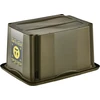 Curver Keeeper Box with lid 15L Karolina "Emoji Danger" 38x29.5x20.5cm olive color