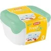 Maisto laikymo dėžučių rinkinys CURVER FRESH&amp;GO, h11 x 15,5 x 15,5 cm, 800 ml, 3 vnt.