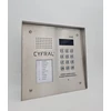 CYFRAL PC-2000RE PRO INOX Iškvietimo panelė su elektronikos moduliu CC-2000 ir RFID skaitytuvu