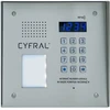 CYFRAL PC-2000RE PRO INOX Iškvietimo panelė su elektronikos moduliu CC-2000 ir RFID skaitytuvu