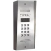 CYFRAL PC-3000RE INOX CYFRAL skaitmeninė domofono panelė, siaura, RFID skaitytuvas, CC2000 elektronikos modulis
