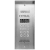 CYFRAL PC-3000RE INOX CYFRAL skaitmeninė domofono panelė, siaura, RFID skaitytuvas, CC2000 elektronikos modulis