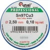 Cynel Lituoklio Komplektas TOPEX 2.5 mm skersmens lydmetaliu ir fliusu