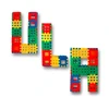 Statybiniai blokeliai Waffles mini 72 elementų Adusie CZAKO 409380