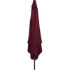 Sodo skėtis Bordo raudona 295 x 295 x 245 cm