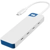 Hyper HyperDrive Flex 4 Port USB-C Hub, Baltas/Mėlyna | HD5201BUGL