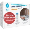 Dafi Dafi „Flow Comfort D1“ po kriaukle montuojamo filtro pradinis rinkinys be čiaupo