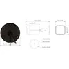 Dahua IPC-HFW1639TC-A-IL-0280B-S6-Juodas