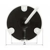 „Dahua Technology Co“ IP kamera 4MP, 1/1.8” 3.6 mm. 94° F1.0, 25 kadrai per sekundę, LED 50 m, WDR, IVS, IP67, mikrofonas