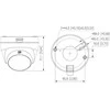 AHD, HD-CVI, HD-TVI, PAL KAMERA HAC-T1A21-U-0280B - 1080p 2.8mm DAHUA