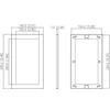 DAHUA VTM25P2 MONTAVIMO RĖMAS