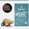 Nescafe Dolce Gusto Dallmayr Crema d'Oro Caffe Latte kava, 16 kapsulių dėžutėje